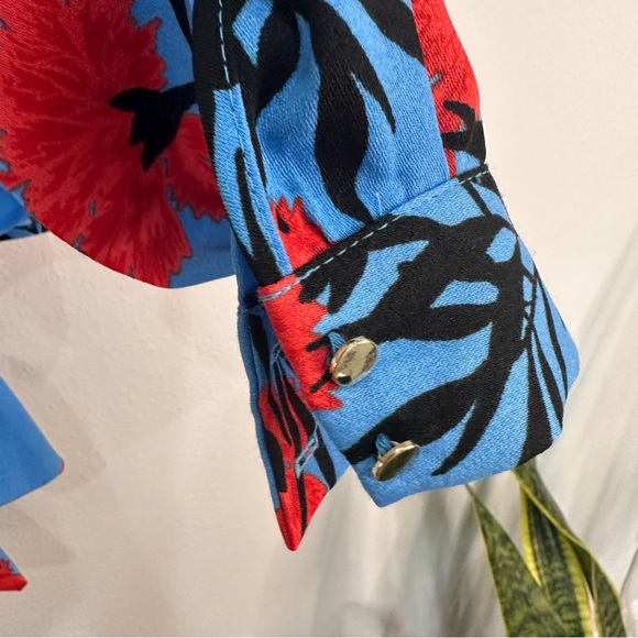 ASOS River Island Petite Tie Front Cropped Top Size 4 - Picture 6 of 10